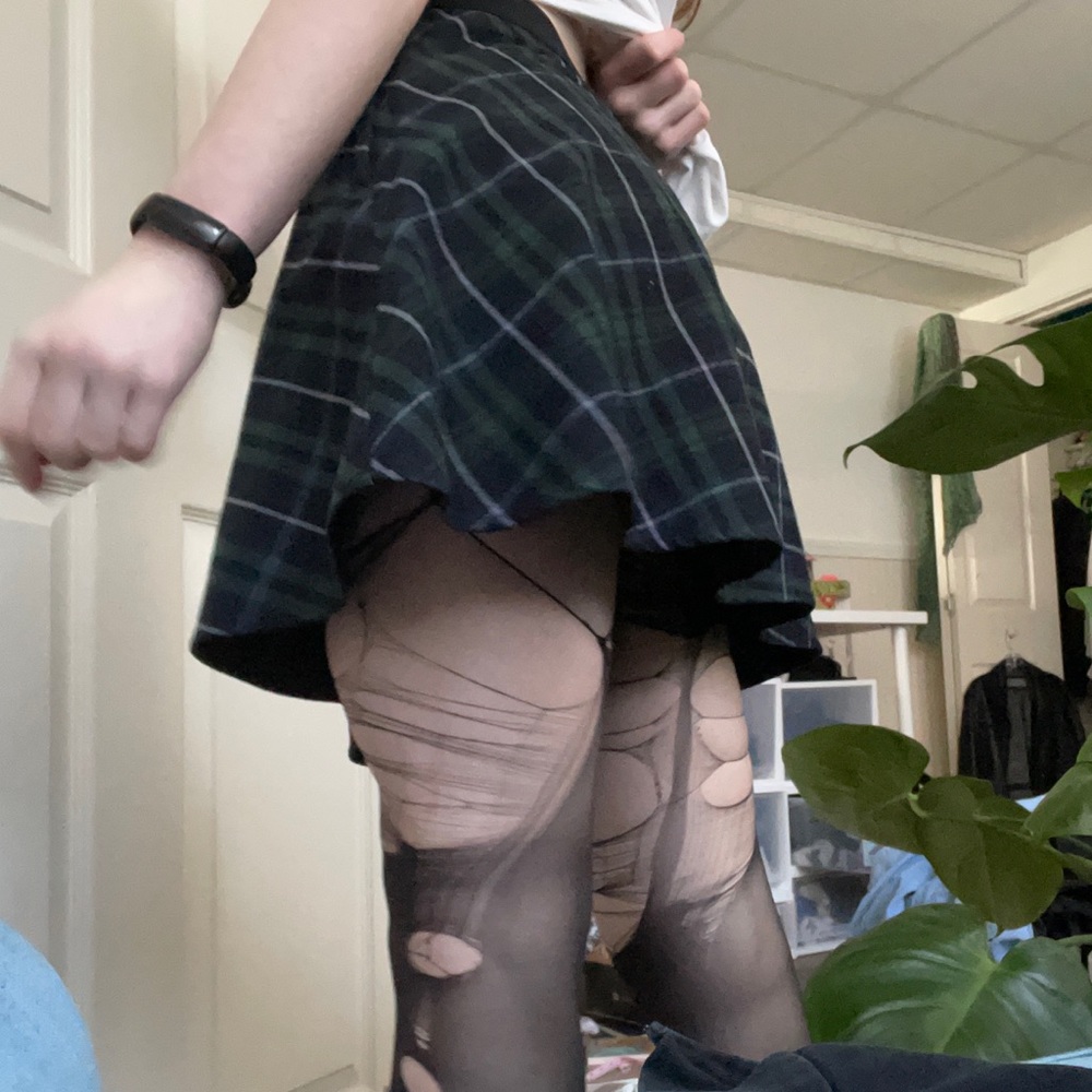 Urban Outfitters Plaid Skate Skirt